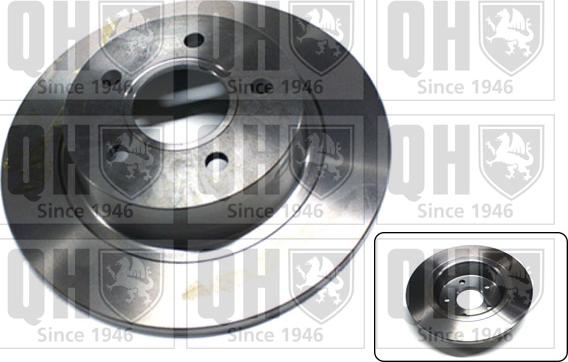 Quinton Hazell BDC5367 - Brake Disc autospares.lv