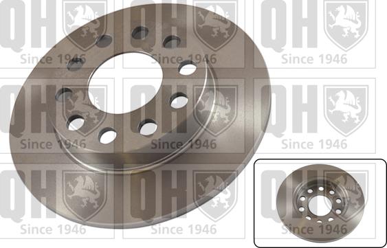 Quinton Hazell BDC5307 - Brake Disc autospares.lv