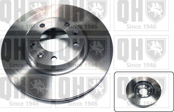 Quinton Hazell BDC5319 - Brake Disc autospares.lv