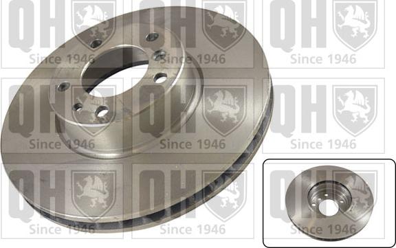 Quinton Hazell BDC5310 - Brake Disc autospares.lv