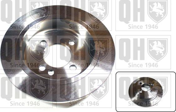 Quinton Hazell BDC5313 - Brake Disc autospares.lv