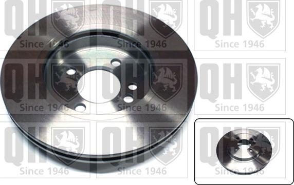 Quinton Hazell BDC5312 - Brake Disc autospares.lv