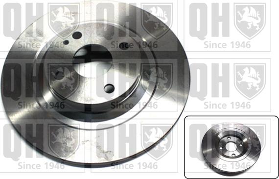 Quinton Hazell BDC5389 - Brake Disc autospares.lv