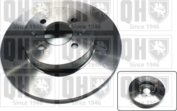 Quinton Hazell BDC5385 - Brake Disc autospares.lv