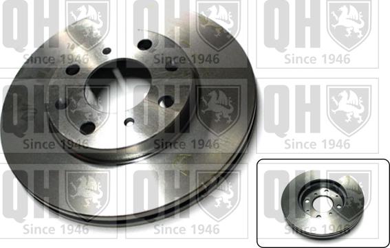 Quinton Hazell BDC5386 - Brake Disc autospares.lv