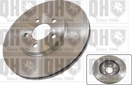 Quinton Hazell BDC5339 - Brake Disc autospares.lv