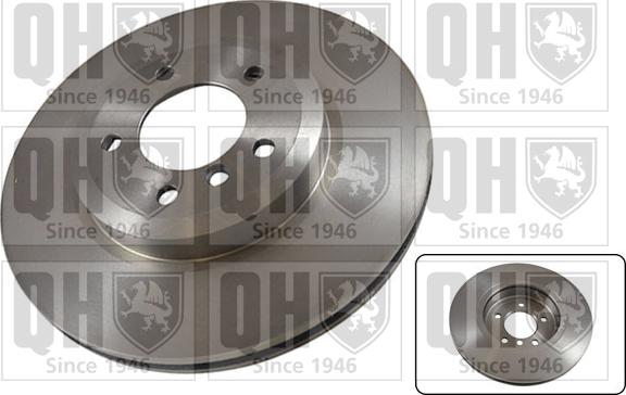 Quinton Hazell BDC5338 - Brake Disc autospares.lv