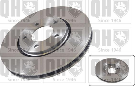 Quinton Hazell BDC5337 - Brake Disc autospares.lv