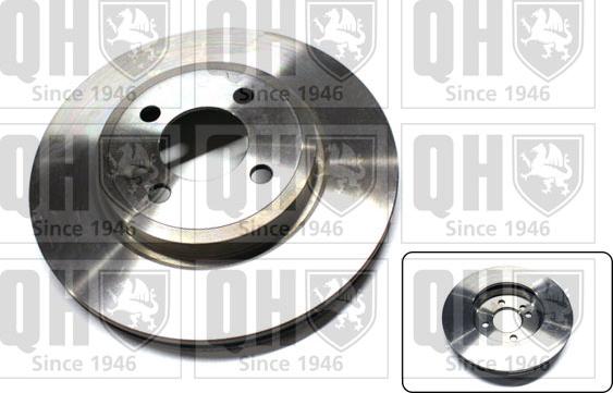 Quinton Hazell BDC5321 - Brake Disc autospares.lv