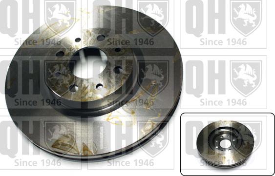 Quinton Hazell BDC5322 - Brake Disc autospares.lv