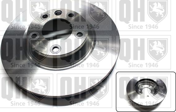 Quinton Hazell BDC5371 - Brake Disc autospares.lv