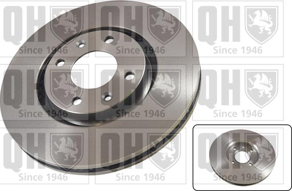 Quinton Hazell BDC5241 - Brake Disc autospares.lv