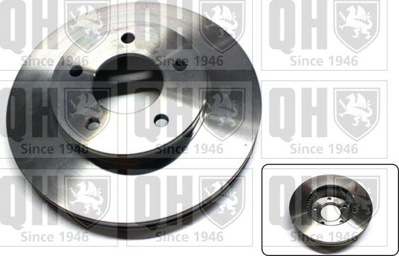 Quinton Hazell BDC5254 - Brake Disc autospares.lv