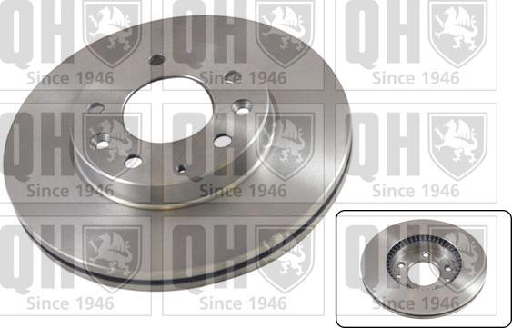 Quinton Hazell BDC5258 - Brake Disc autospares.lv