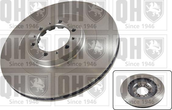 Quinton Hazell BDC5200 - Brake Disc autospares.lv