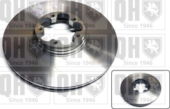 Quinton Hazell BDC5214 - Brake Disc autospares.lv