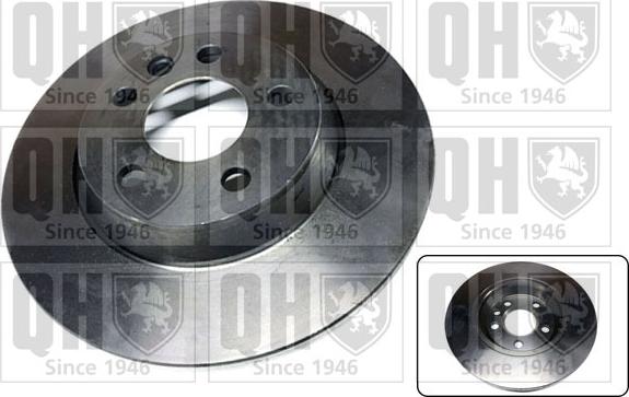 Quinton Hazell BDC5216 - Brake Disc autospares.lv