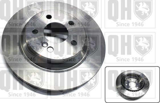 Quinton Hazell BDC5210 - Brake Disc autospares.lv