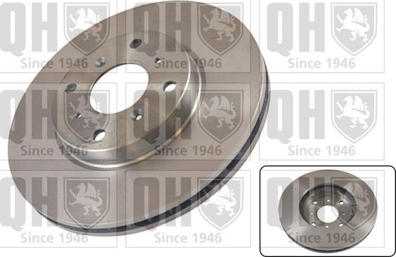 Quinton Hazell BDC5212 - Brake Disc autospares.lv