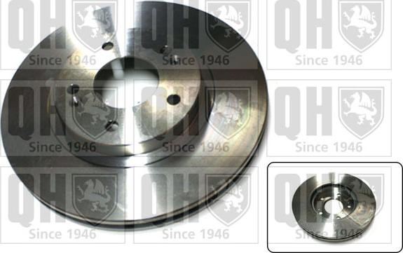 Quinton Hazell BDC5284 - Brake Disc autospares.lv