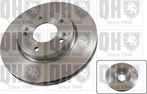 Quinton Hazell BDC5285 - Brake Disc autospares.lv