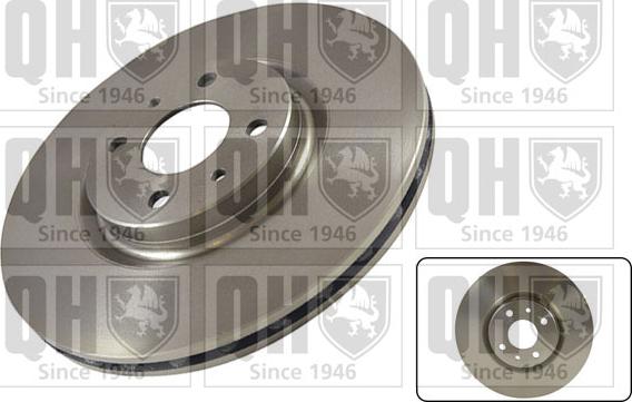 Quinton Hazell BDC5280 - Brake Disc autospares.lv