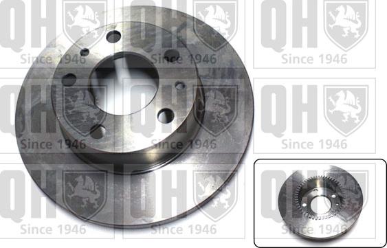 Quinton Hazell BDC5239 - Brake Disc autospares.lv