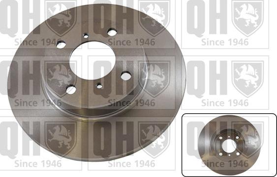 Quinton Hazell BDC5224 - Brake Disc autospares.lv