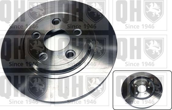 Quinton Hazell BDC5225 - Brake Disc autospares.lv