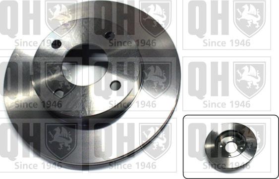 Quinton Hazell BDC5275 - Brake Disc autospares.lv