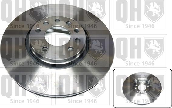 Quinton Hazell BDC5276 - Brake Disc autospares.lv