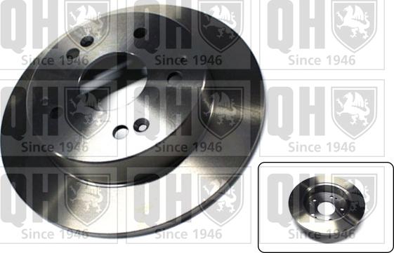 Quinton Hazell BDC5795 - Brake Disc autospares.lv