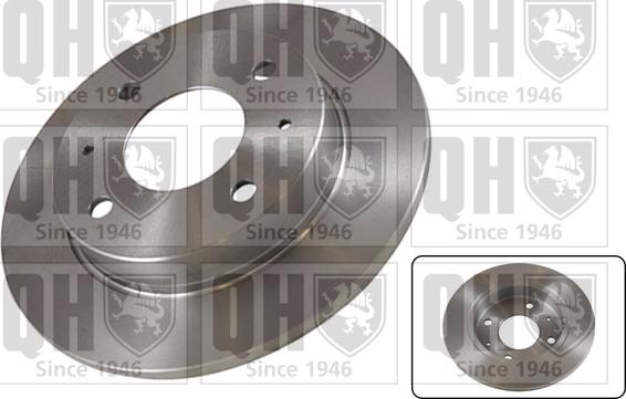 Quinton Hazell BDC5746 - Brake Disc autospares.lv