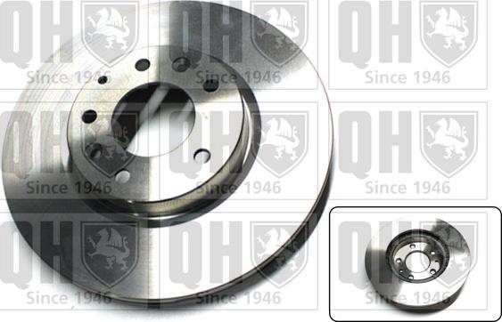 Quinton Hazell BDC5756 - Brake Disc autospares.lv