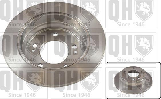 Quinton Hazell BDC5752 - Brake Disc autospares.lv