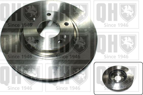 Quinton Hazell BDC5757 - Brake Disc autospares.lv