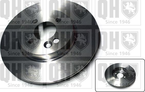 Quinton Hazell BDC5765 - Brake Disc autospares.lv