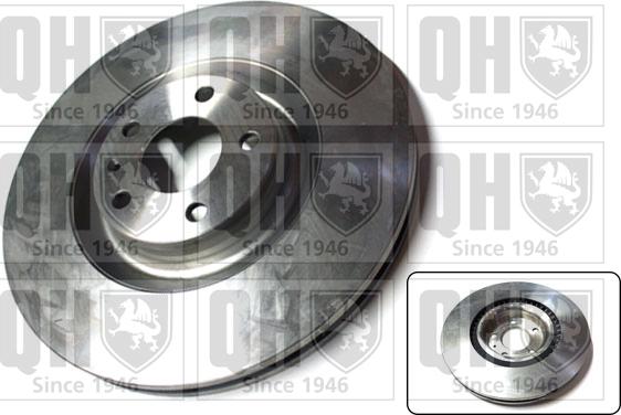 Quinton Hazell BDC5705 - Brake Disc autospares.lv