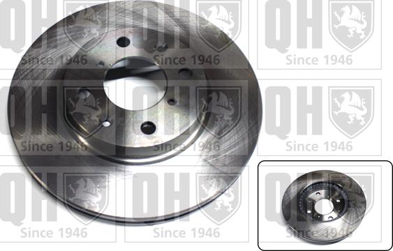 Quinton Hazell BDC5701 - Brake Disc autospares.lv