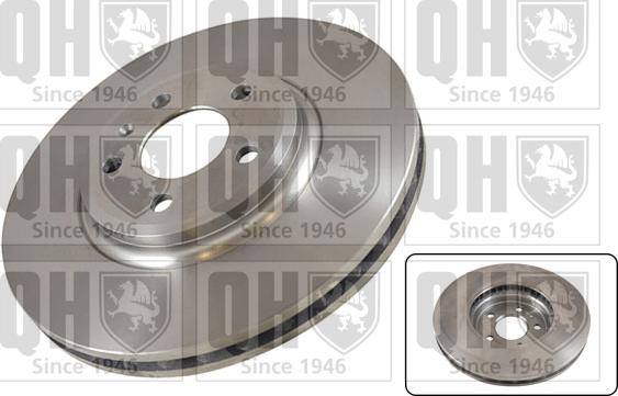 Quinton Hazell BDC5710 - Brake Disc autospares.lv