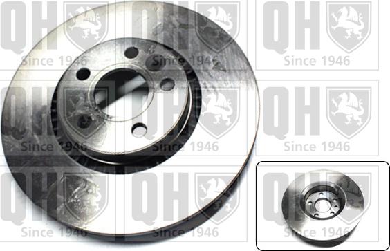 Quinton Hazell BDC5718 - Brake Disc autospares.lv