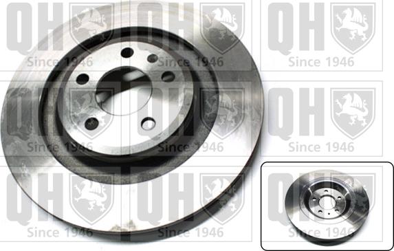 Quinton Hazell BDC5712 - Brake Disc autospares.lv