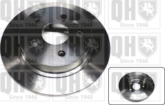 Quinton Hazell BDC5784 - Brake Disc autospares.lv