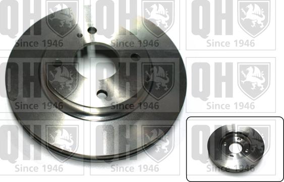 Quinton Hazell BDC5781 - Brake Disc autospares.lv