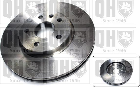 Quinton Hazell BDC5783 - Brake Disc autospares.lv