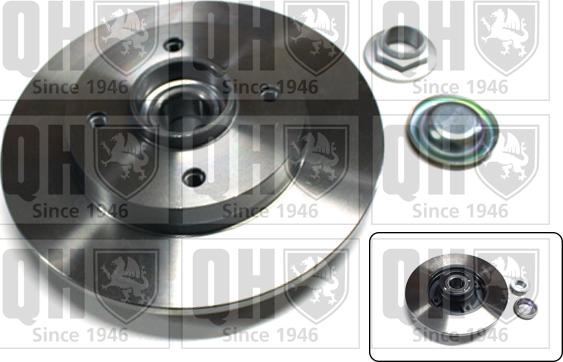 Quinton Hazell BDC5771 - Brake Disc autospares.lv