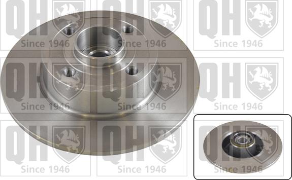 Quinton Hazell BDC5773 - Brake Disc autospares.lv