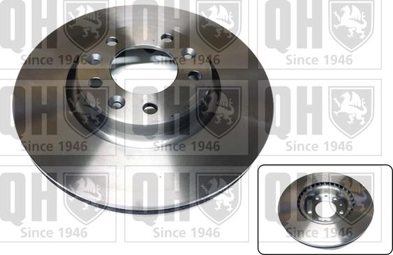 Quinton Hazell BDC6099 - Brake Disc autospares.lv