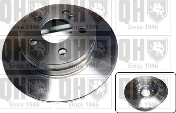 Quinton Hazell BDC6094 - Brake Disc autospares.lv