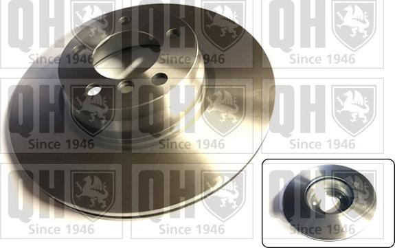 Quinton Hazell BDC6092 - Brake Disc autospares.lv